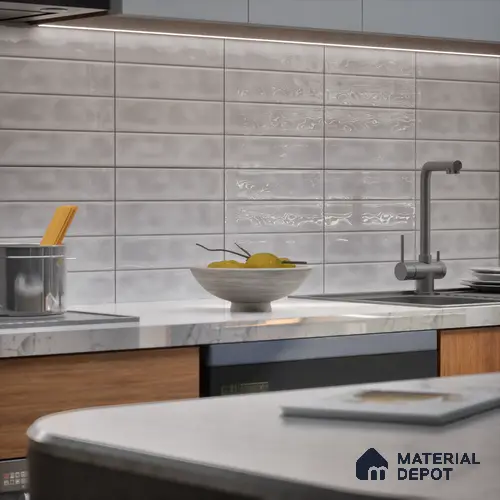 Faux Subway Tile TL 07256 D Sintra 1011 1 ft x 1 ft Ceramic Glossy Finish - 9 mm | 2 mm Spacer is Mandatory | Please Expect a Slight Variation of Pattern